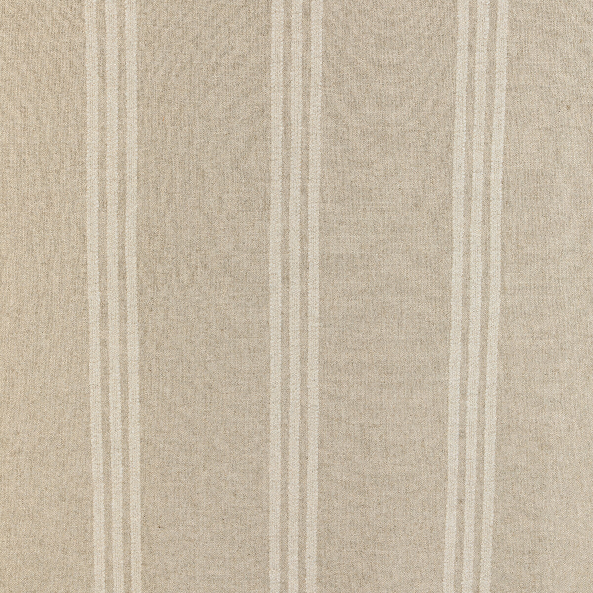 KRAVET COUTURE 35860.16.0 KARPHI STRIPE FLAX Fabric - Eade's Wallpaper