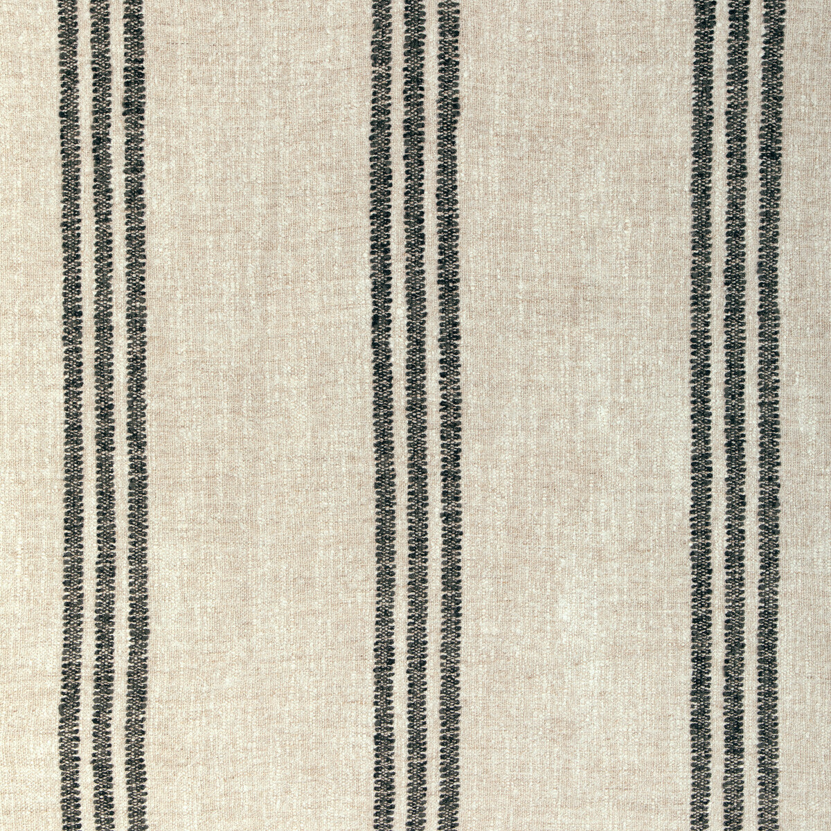 KRAVET COUTURE 35860.816.0 KARPHI STRIPE CHARCOAL Fabric - Eade's Wallpaper