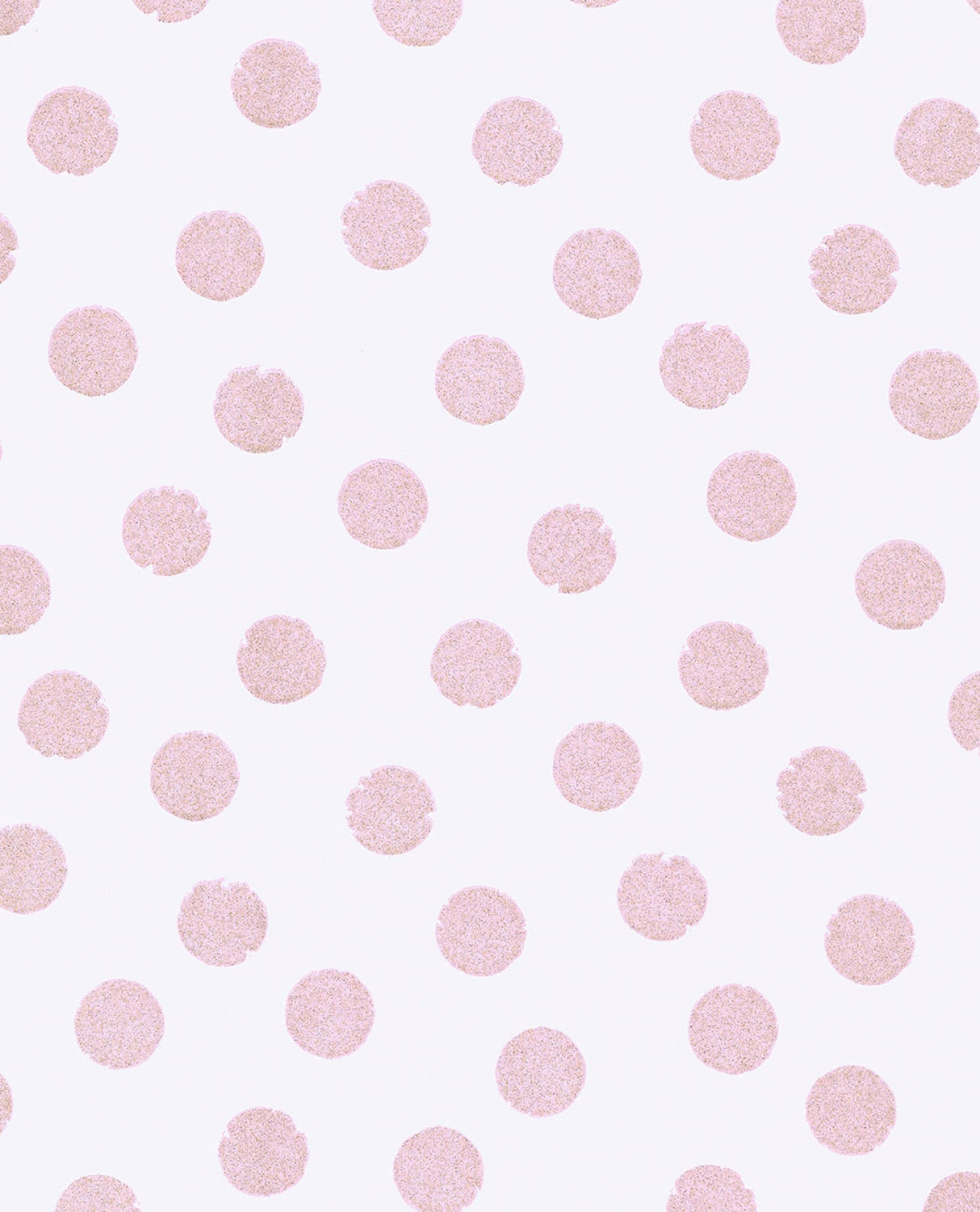 Eijffinger 359061 Odette Pink Stamped Dots Wallpaper