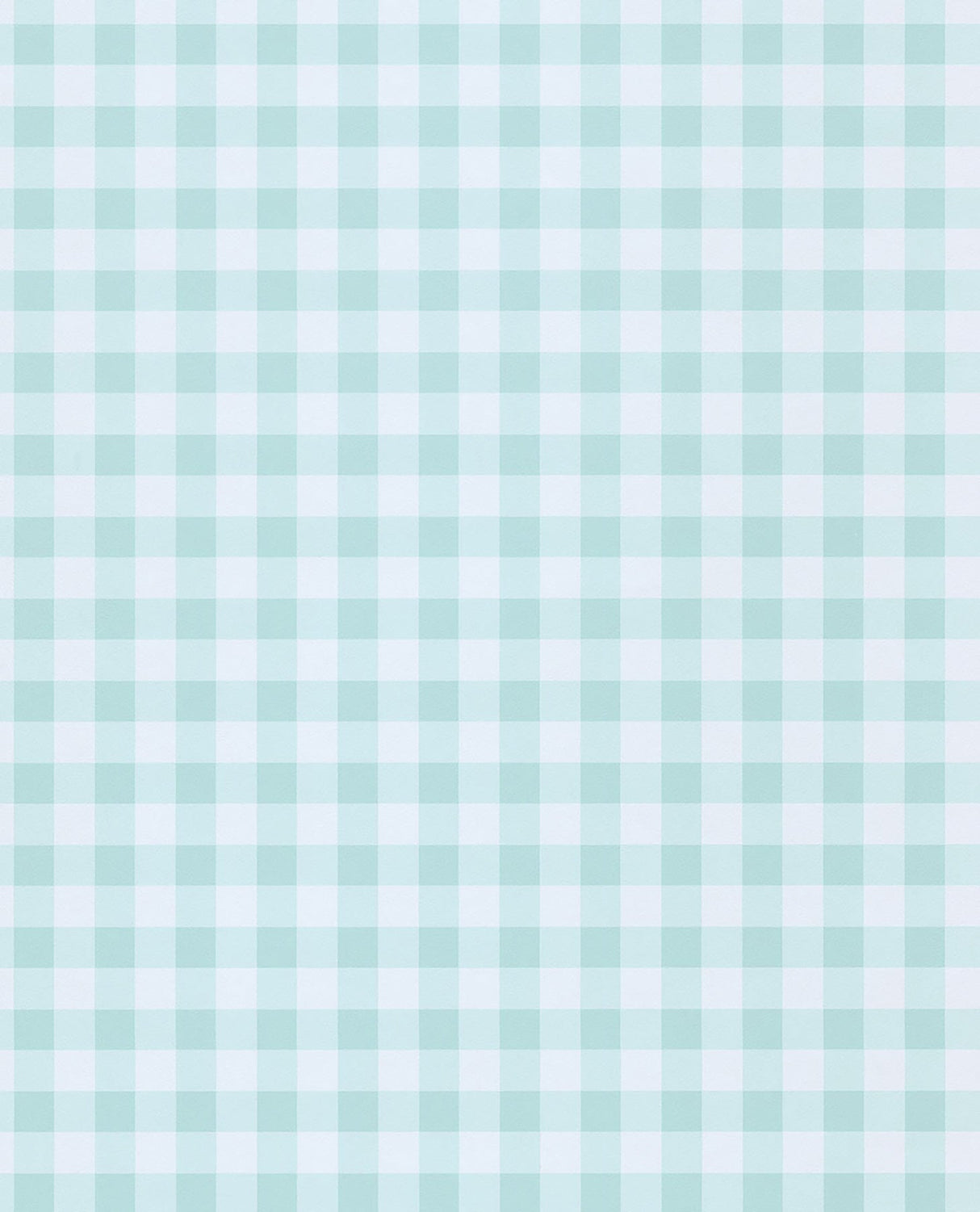 Eijffinger 359080 Kay Turquoise Vichy Check Wallpaper