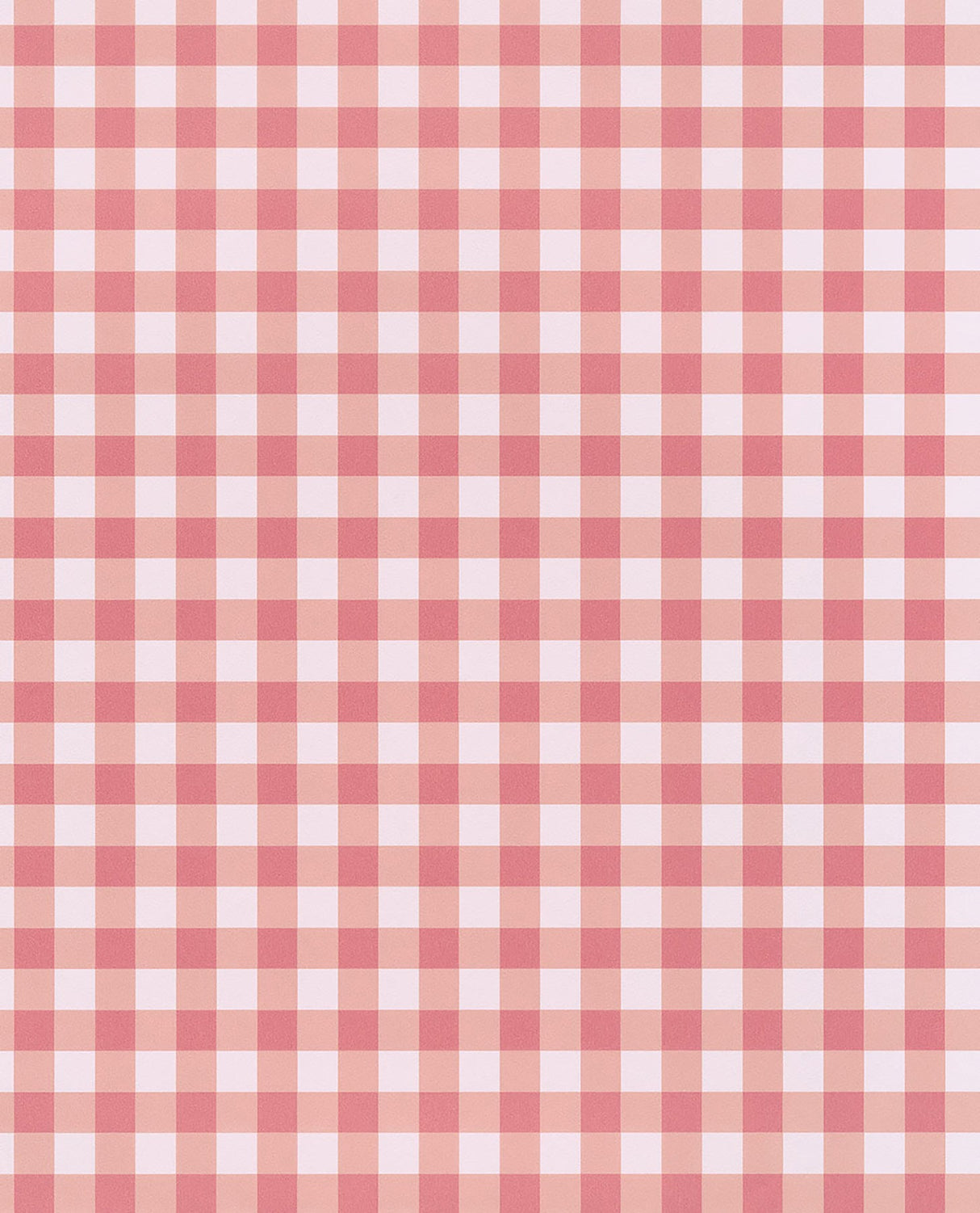 Eijffinger 359082 Kay Coral Vichy Check Wallpaper