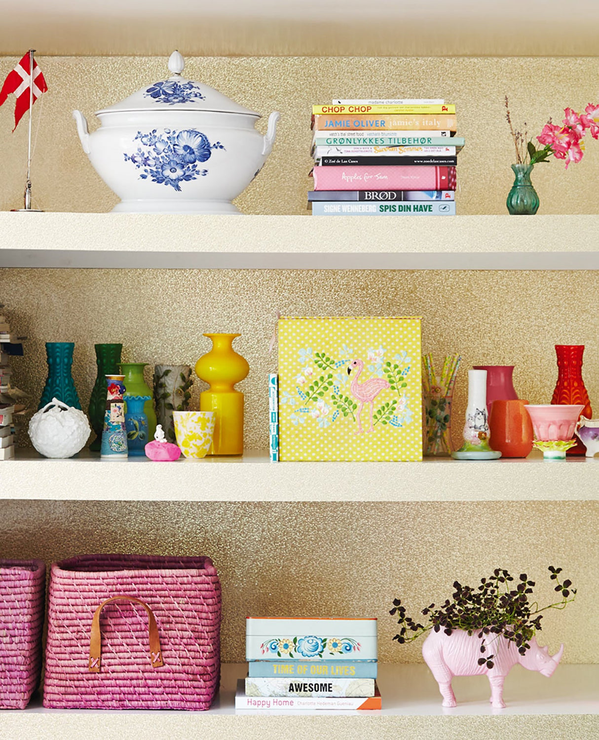 Eijffinger 359090 Blaende Gold Wallpaper