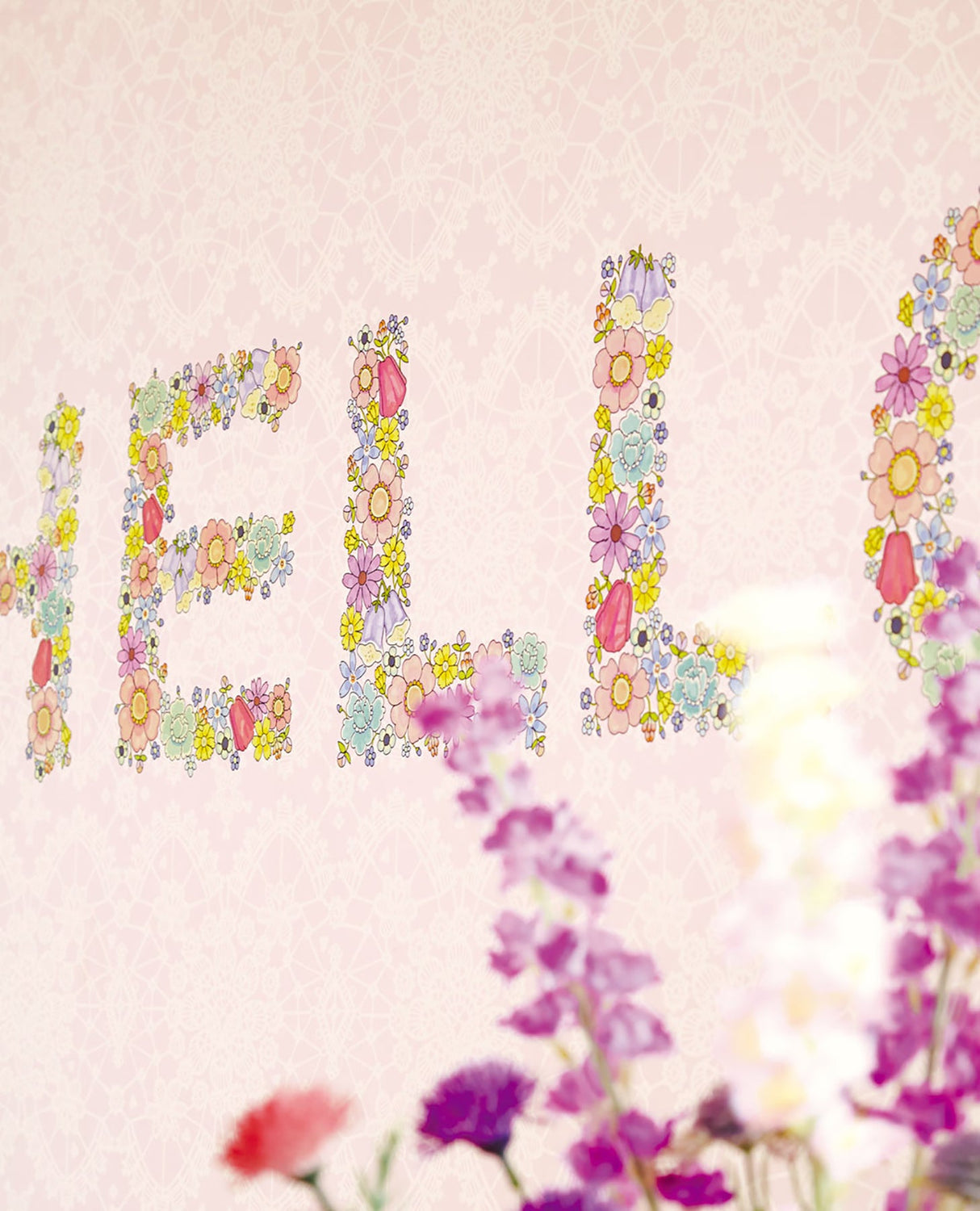 Eijffinger 359153 You Had Me At Hello Wall Mural