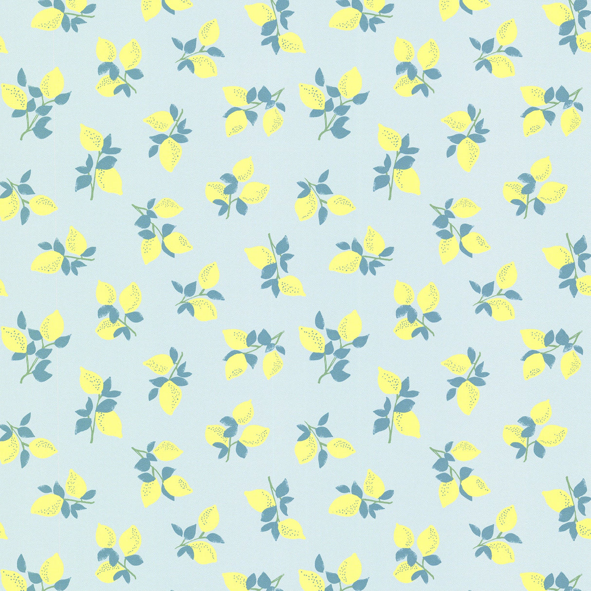 Eijffinger 359164 Citron Blue Juicy Lemon Wallpaper