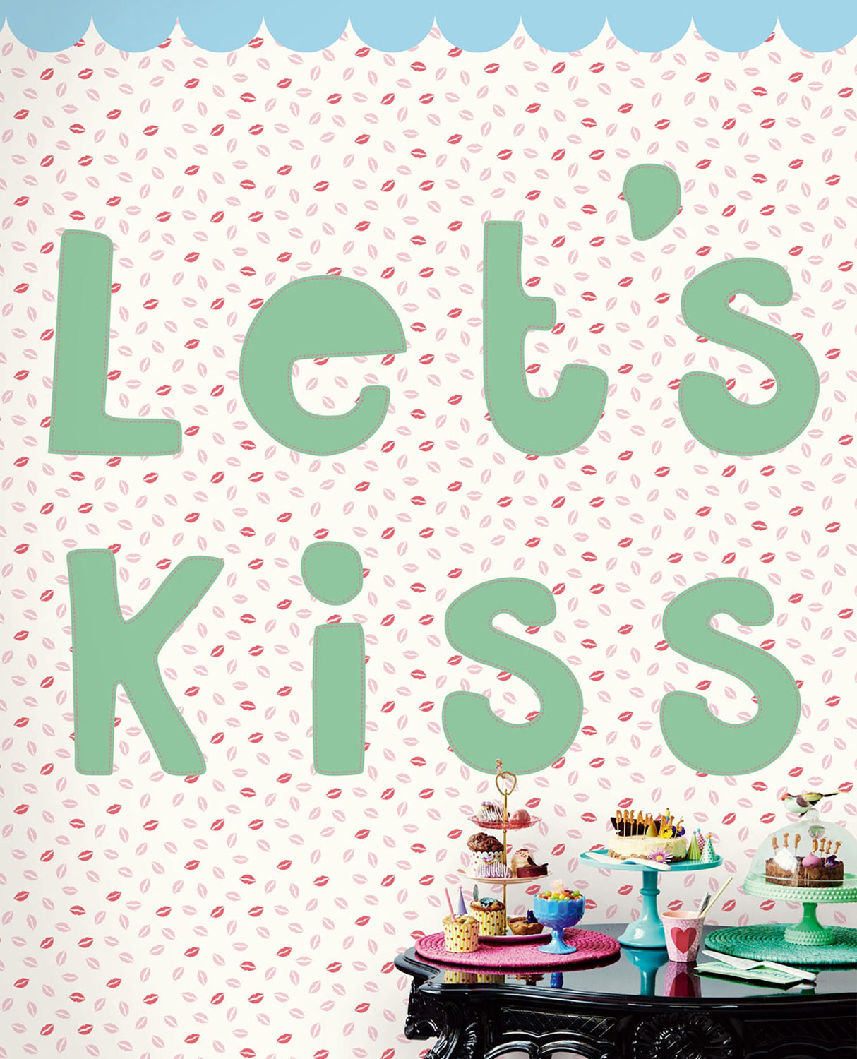 Eijffinger 359168 Let'S Kiss Wall Mural