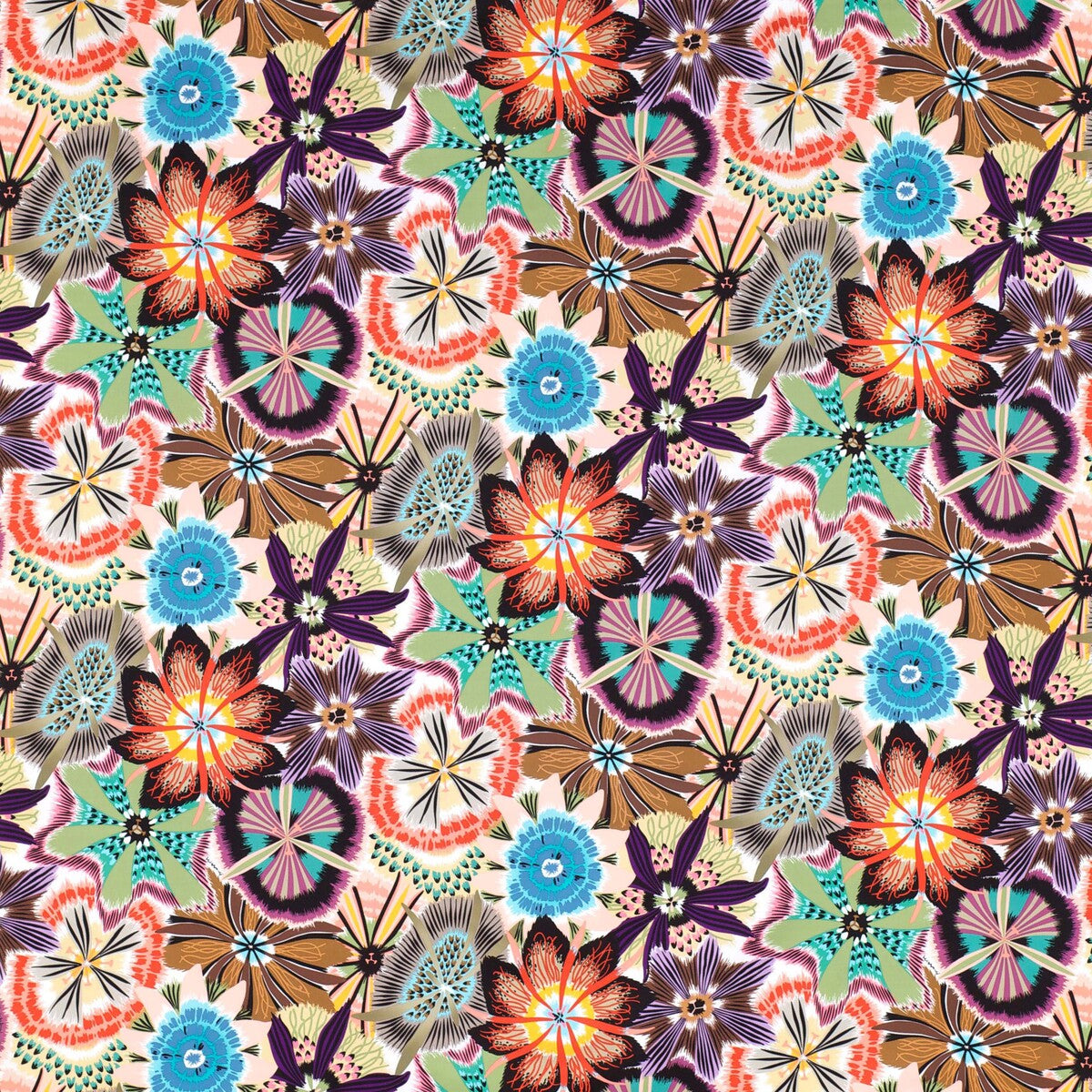 KRAVET COUTURE 36181.510.0 PASSIFLORA T59 Fabric - Eade's Wallpaper