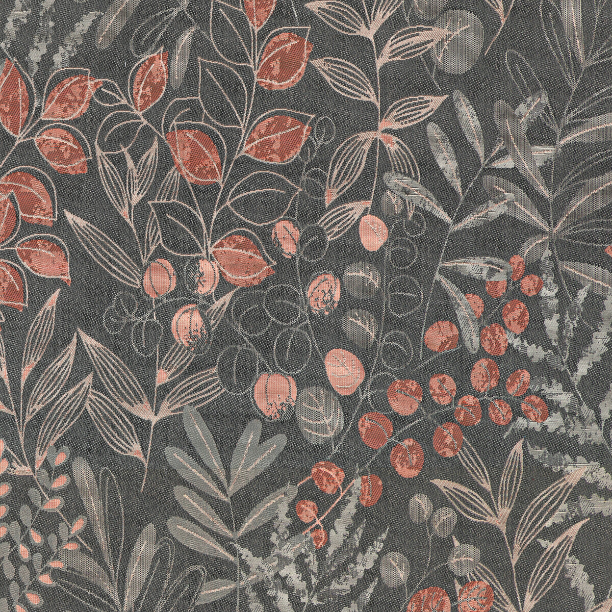 KRAVET CONTRACT 36274.1211.0 LAKESHORE CORAL Fabric - Eade's Wallpaper