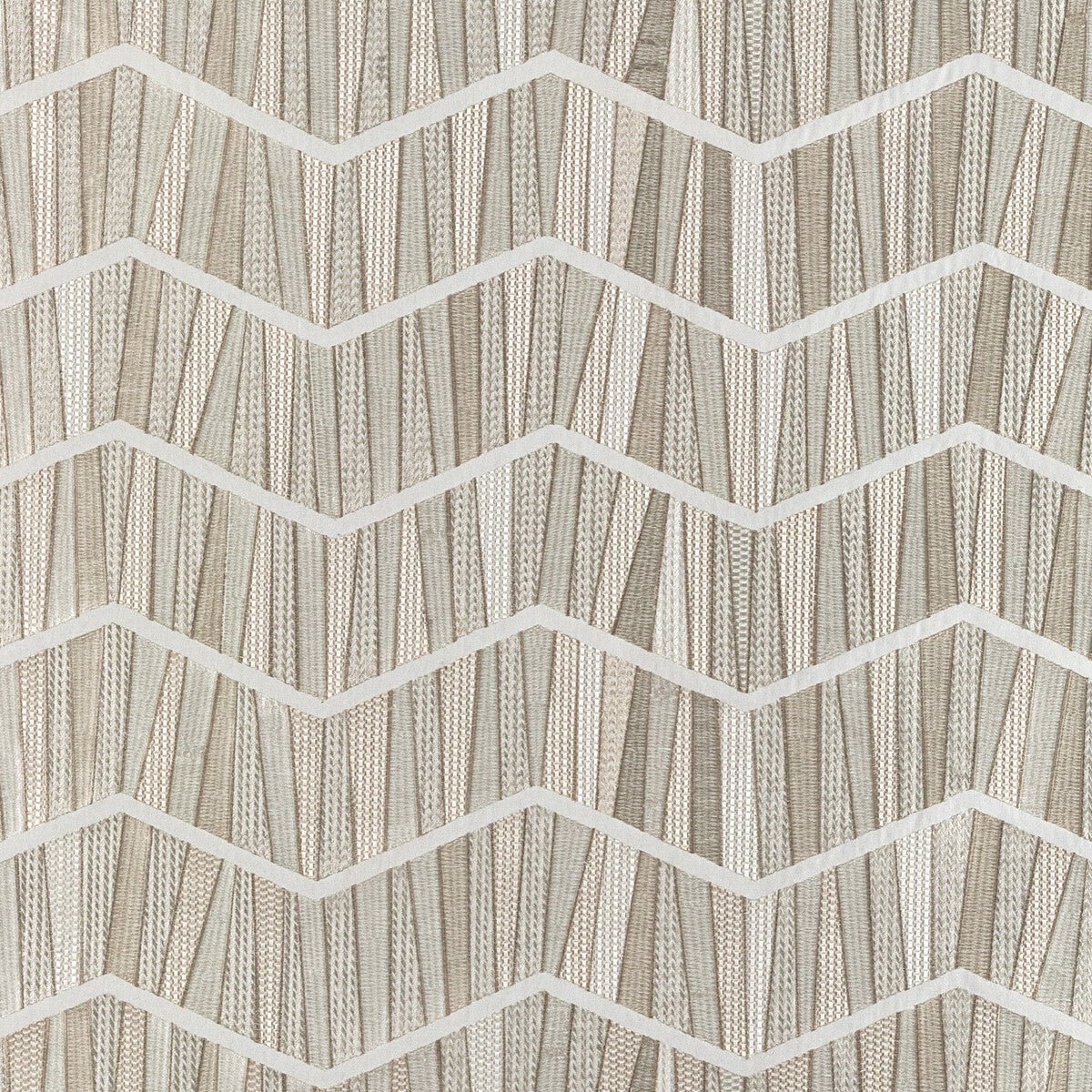 KRAVET COUTURE 36352.116.0 RIGHT ANGLES IVORY Fabric - Eade's Wallpaper