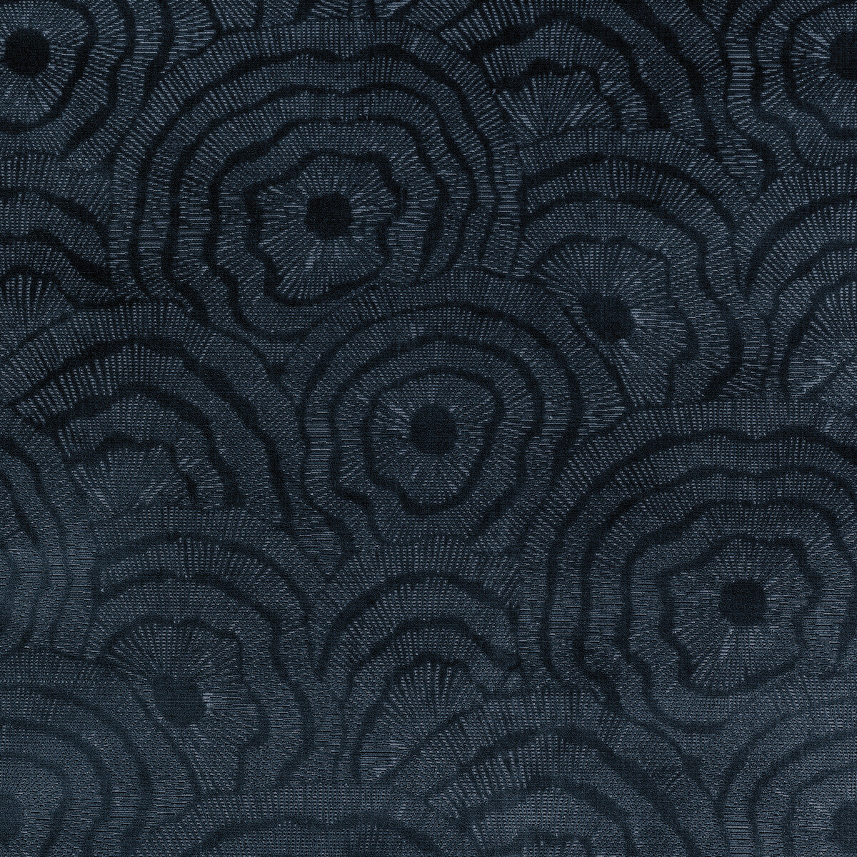 KRAVET COUTURE 36366.50.0 PANACHE VELVET INK Fabric - Eade's Wallpaper