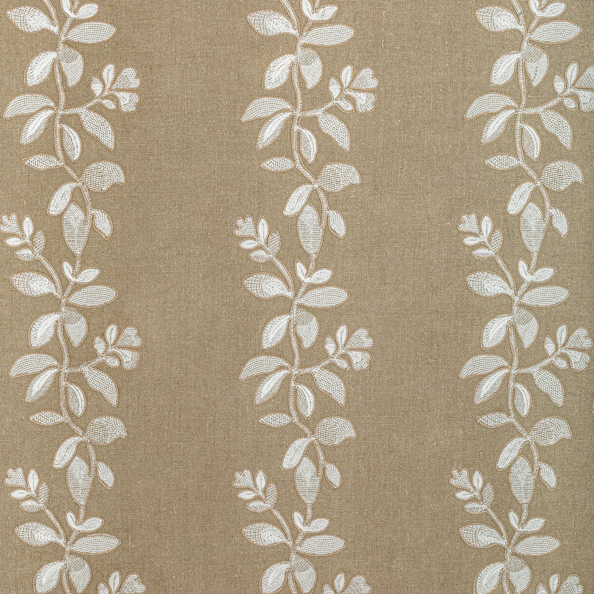 KRAVET COUTURE 36380.1601.0 GINGERFLOWER LINEN Fabric - Eade's Wallpaper