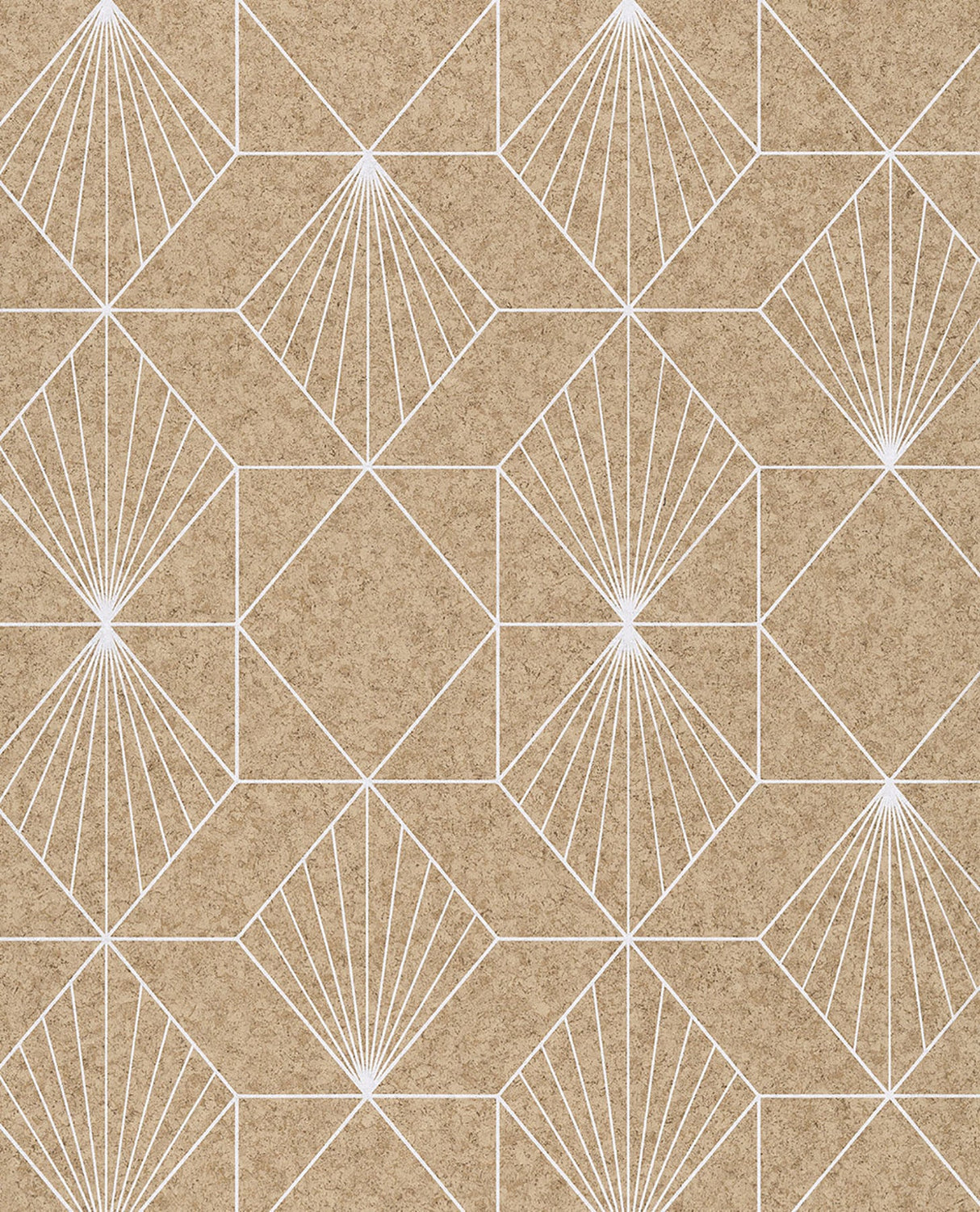 Eijffinger 366081 Halcyon Neutral Geometric Wallpaper
