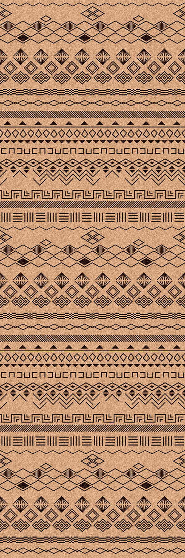 Eijffinger 366107 Cork Craft Black Wall Mural