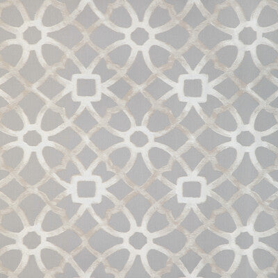 KRAVET DESIGN 36788.11.0 NEW ZUMA SILVER Fabric - Eade's Wallpaper