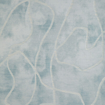 KRAVET DESIGN 36808.13.0 POETIC MOTION SEAGLASS Fabric - Eade's Wallpaper