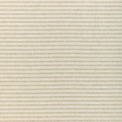 KRAVET COUTURE 36859.116.0 PLUSHY STRIPE FLAX Fabric - Eade's Wallpaper