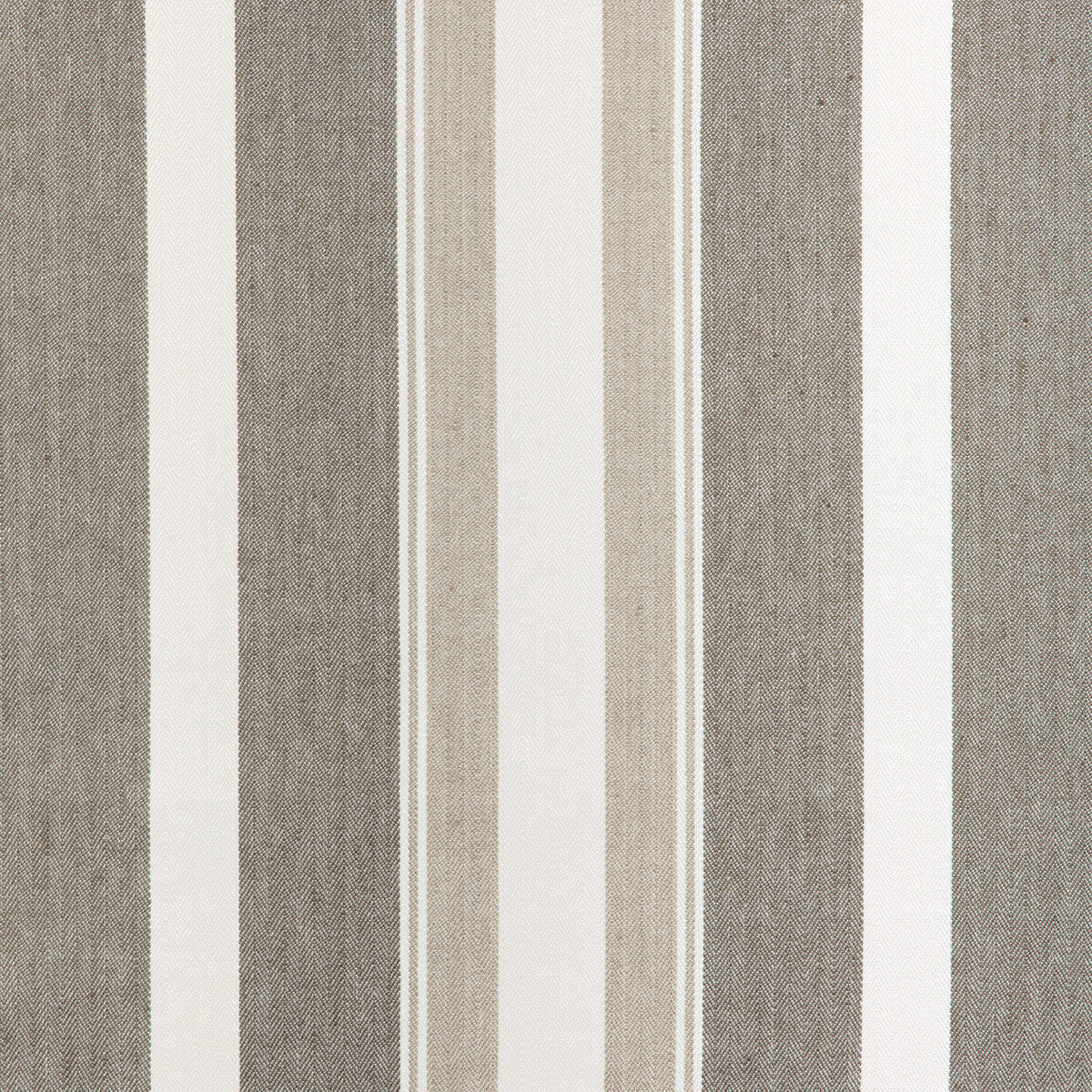 KRAVET COUTURE 36863.616.0 NATURAL STRIPE BARLEY Fabric - Eade's Wallpaper