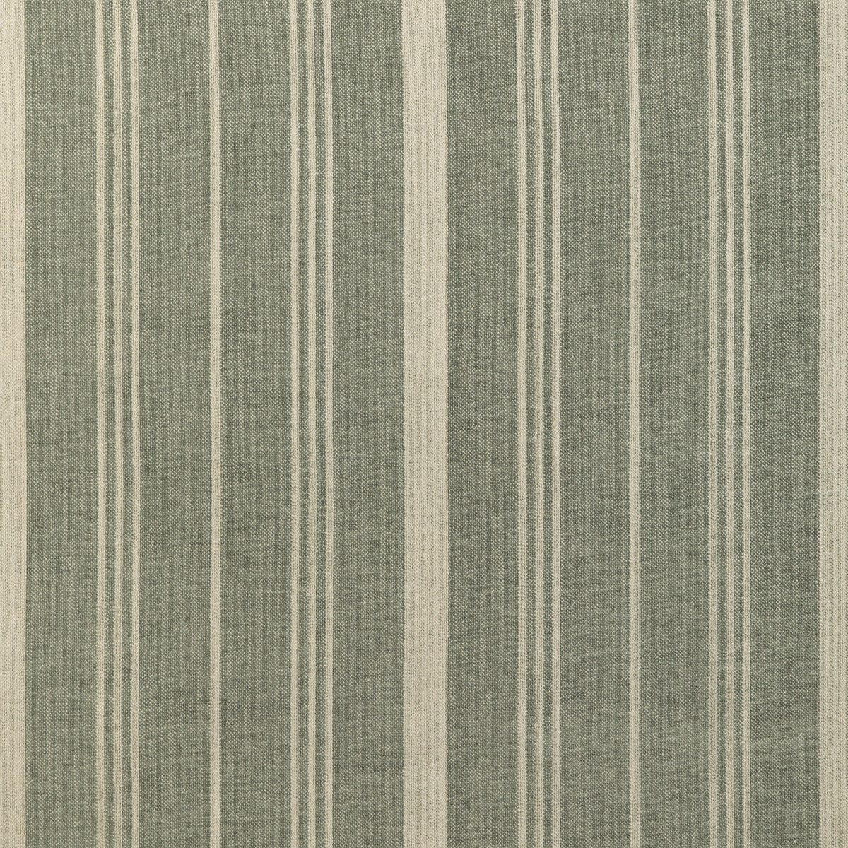 KRAVET COUTURE 36902.130.0 FURROW STRIPE SAGE Fabric - Eade's Wallpaper