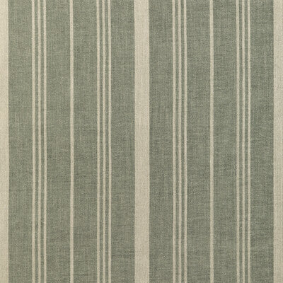 KRAVET COUTURE 36902.130.0 FURROW STRIPE SAGE Fabric - Eade's Wallpaper