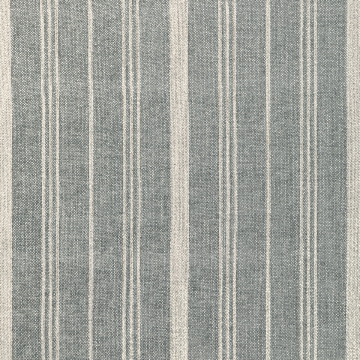 KRAVET COUTURE 36902.15.0 FURROW STRIPE SKY Fabric - Eade's Wallpaper