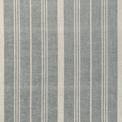 KRAVET COUTURE 36902.15.0 FURROW STRIPE SKY Fabric - Eade's Wallpaper