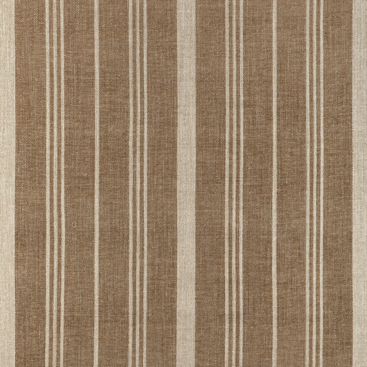 KRAVET COUTURE 36902.16.0 FURROW STRIPE WHEAT Fabric - Eade's Wallpaper