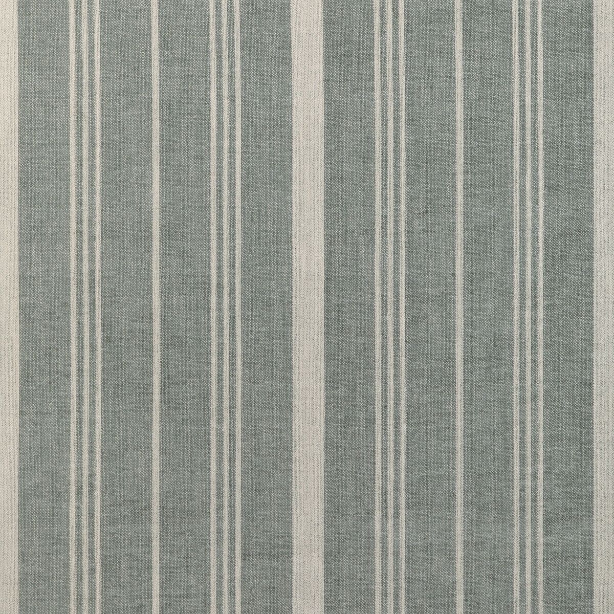 KRAVET COUTURE 36902.35.0 FURROW STRIPE SEAGLASS Fabric - Eade's Wallpaper