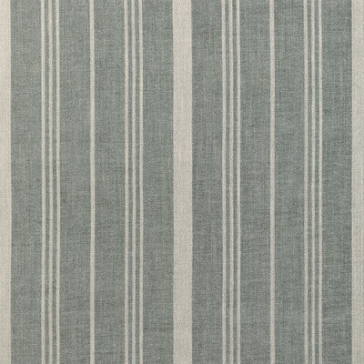 KRAVET COUTURE 36902.35.0 FURROW STRIPE SEAGLASS Fabric - Eade's Wallpaper
