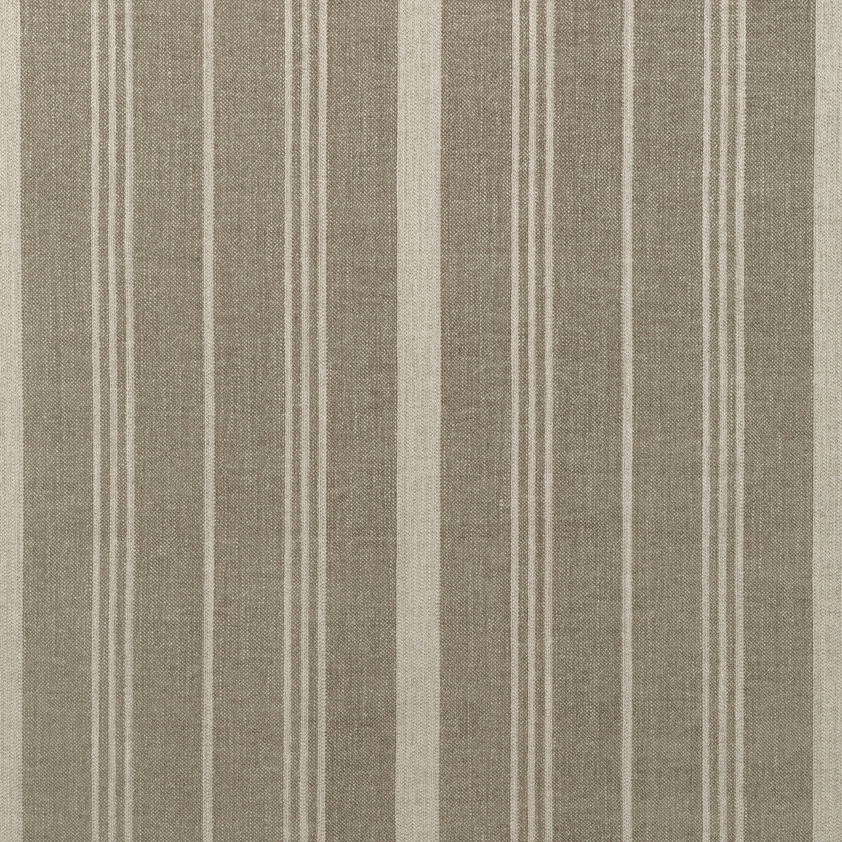 KRAVET COUTURE 36902.6.0 FURROW STRIPE FAWN Fabric - Eade's Wallpaper