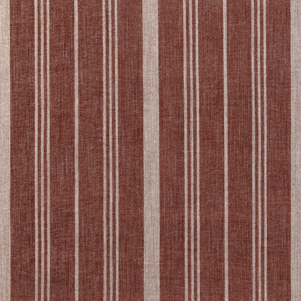 KRAVET COUTURE 36902.9.0 FURROW STRIPE RUBY Fabric - Eade's Wallpaper