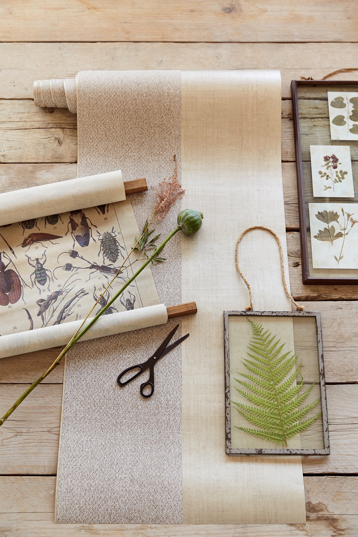 Eijffinger 369040 Duo Beige Stripe Wallpaper