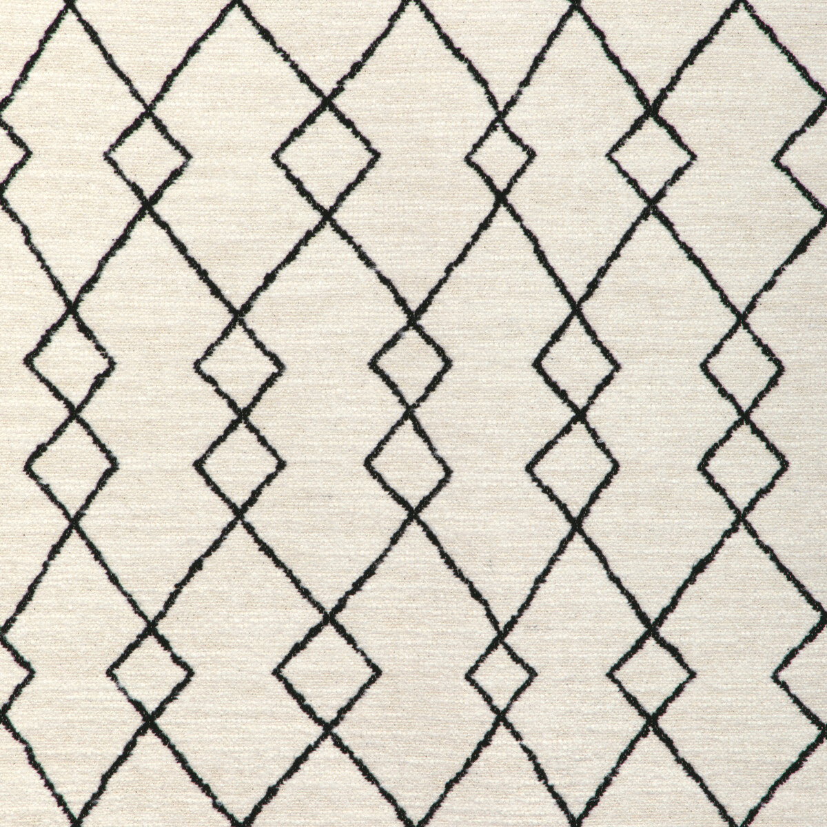 KRAVET COUTURE 36904.81.0 GEO GRAPHICA ONYX Fabric - Eade's Wallpaper