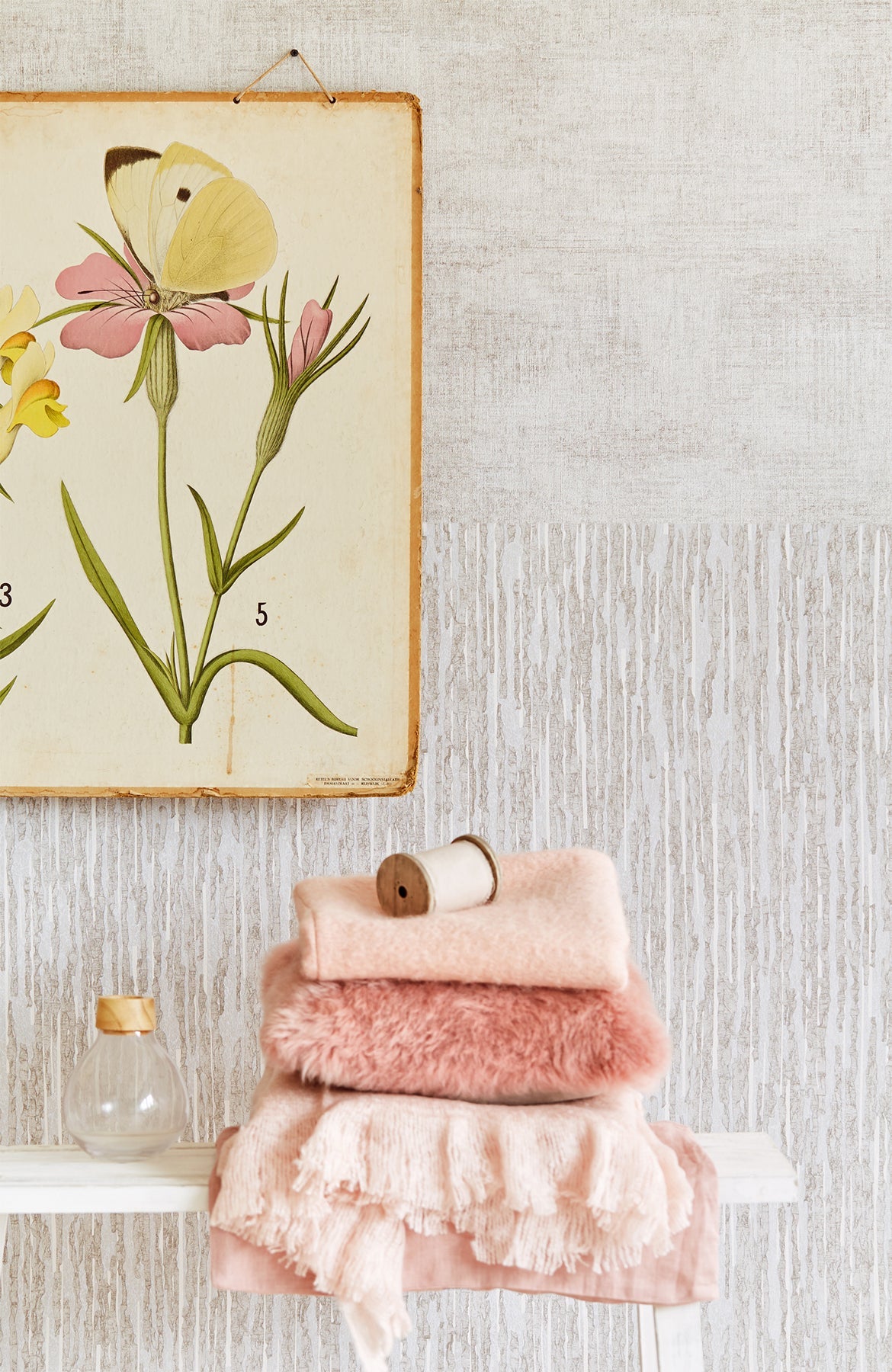 Eijffinger 369056 Tejido Grey Texture Wallpaper