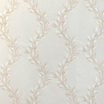 KRAVET DESIGN 36942.161.0 LEAF FRAME IVORY Fabric - Eade's Wallpaper