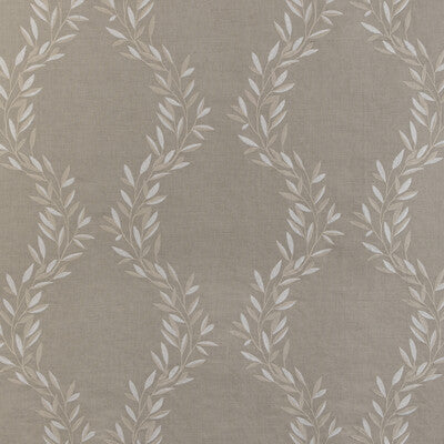 KRAVET DESIGN 36942.16.0 LEAF FRAME LINEN Fabric - Eade's Wallpaper