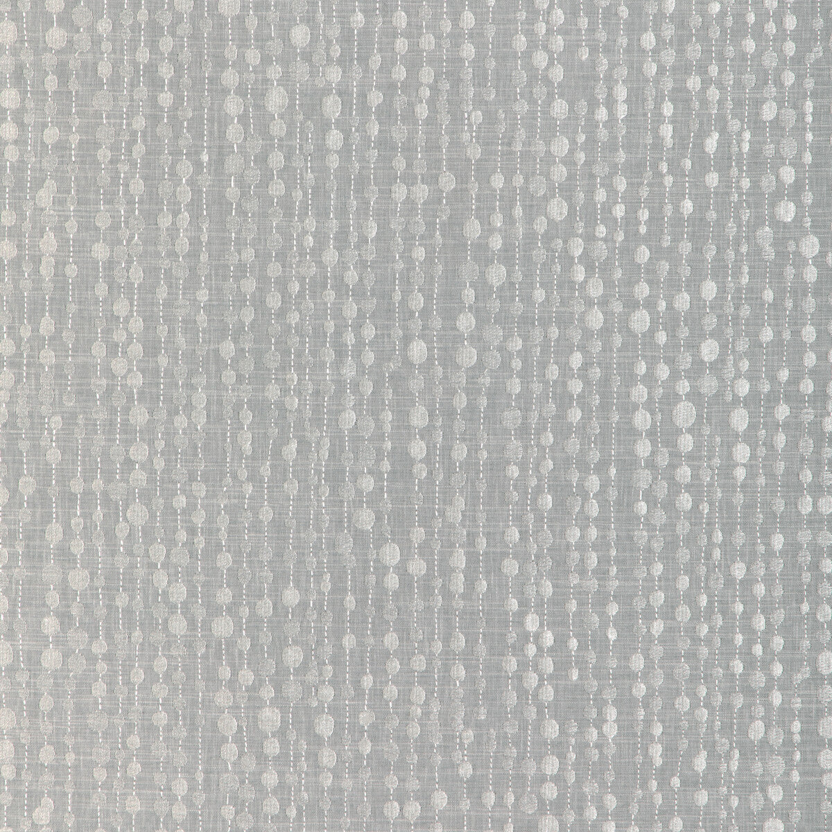 KRAVET BASICS 36953.11.0 STRING DOT GREY Fabric - Eade's Wallpaper
