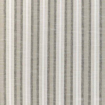 KRAVET DESIGN 37046.11.0 SIMS STRIPE CAFE Fabric - Eade's Wallpaper