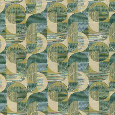 KRAVET CONTRACT 37050.353.0 DAYBREAK LAGOON Fabric - Eade's Wallpaper