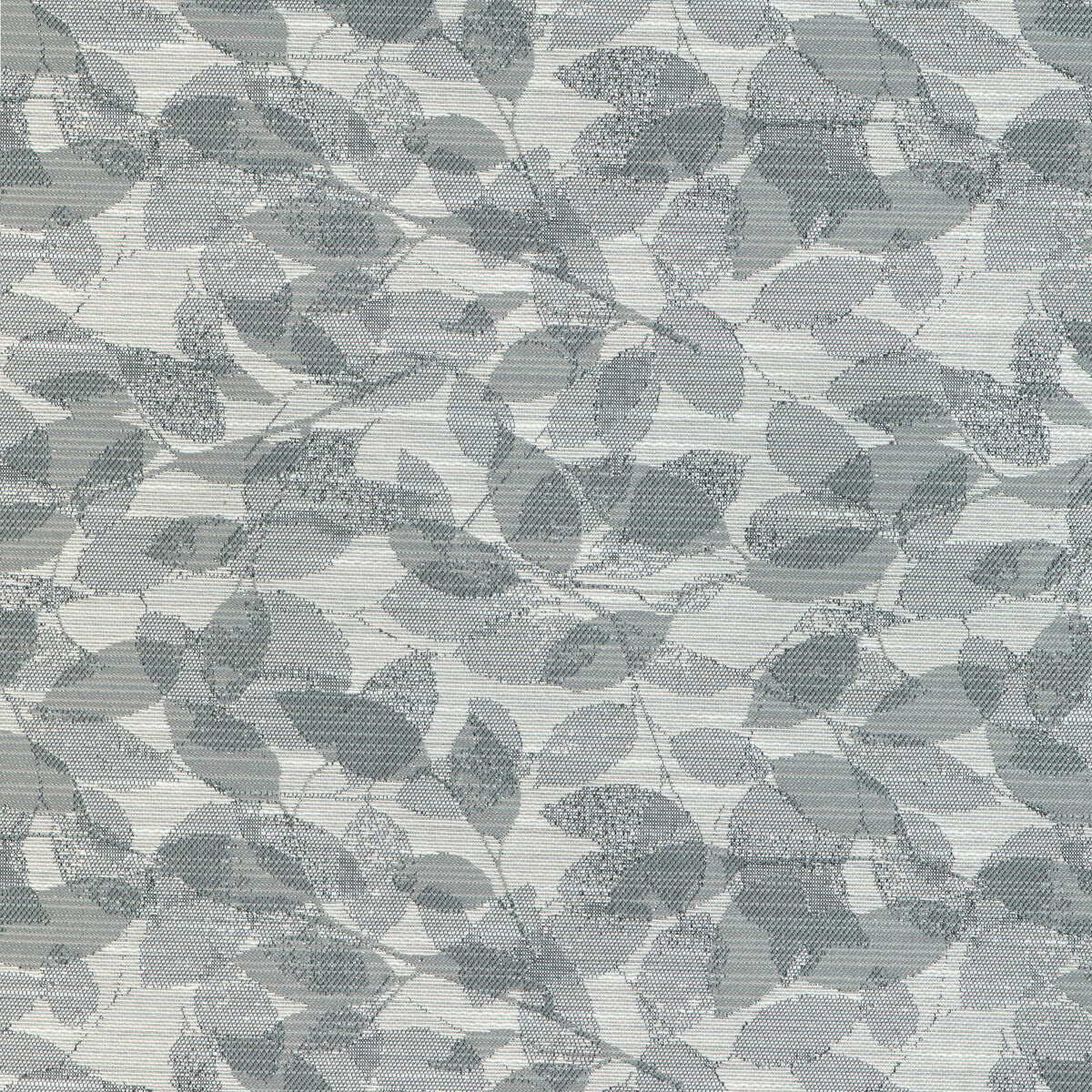 KRAVET CONTRACT 37053.11.0 LEAF DANCE SHADOW Fabric - Eade's Wallpaper