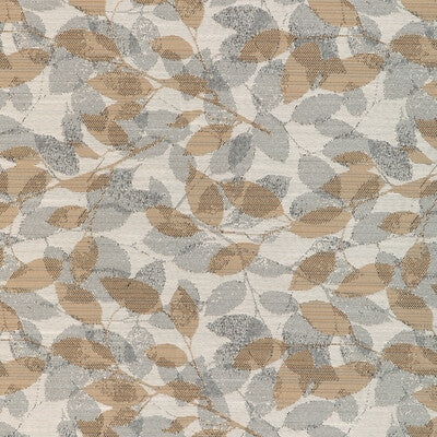 KRAVET CONTRACT 37053.1161.0 LEAF DANCE SANDSTONE Fabric - Eade's Wallpaper