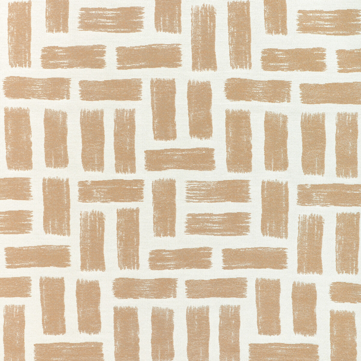 KRAVET DESIGN 37055.16.0 BRICKWORK AMBER Fabric - Eade's Wallpaper