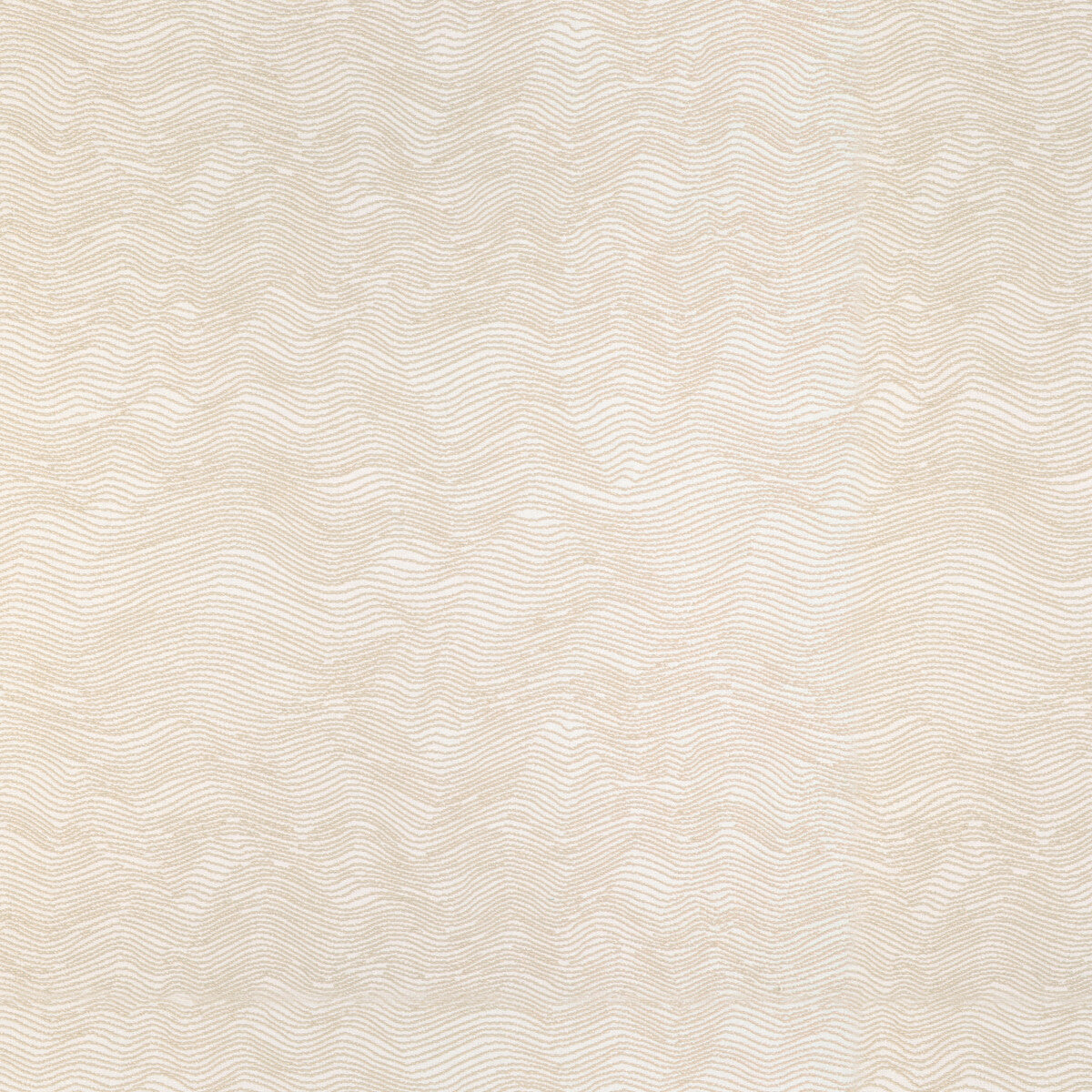 KRAVET DESIGN 37056.16.0 WATERY MOTION OAT Fabric - Eade's Wallpaper