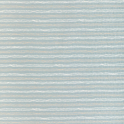 KRAVET DESIGN 37057.15.0 WAVE LENGTH SKY Fabric - Eade's Wallpaper