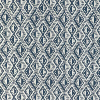 KRAVET DESIGN 37058.51.0 ROUGH CUT MARINE Fabric - Eade's Wallpaper
