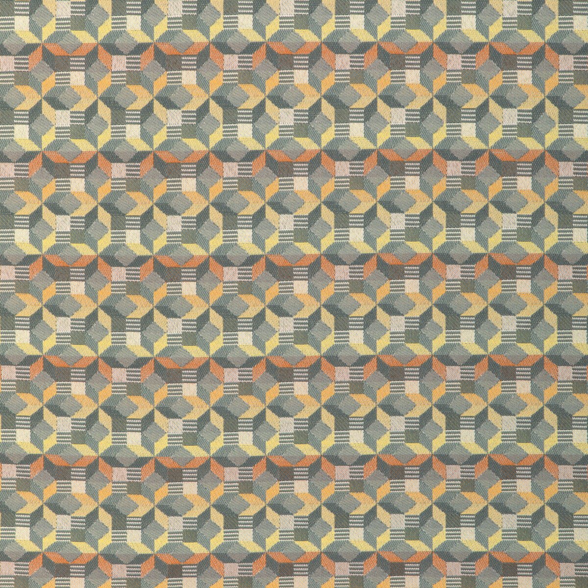 KRAVET CONTRACT 37067.411.0 MYRIAD CLEMENTINE Fabric - Eade's Wallpaper