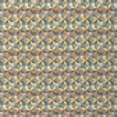 KRAVET CONTRACT 37067.411.0 MYRIAD CLEMENTINE Fabric - Eade's Wallpaper