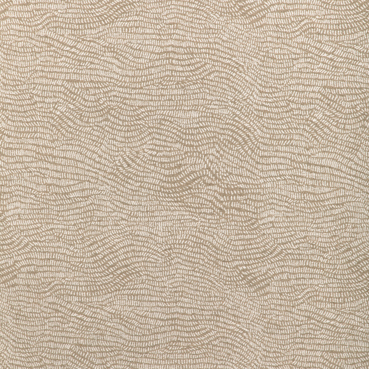 KRAVET COUTURE 37259.61.0 COMBED SAND CARAMEL Fabric - Eade's Wallpaper