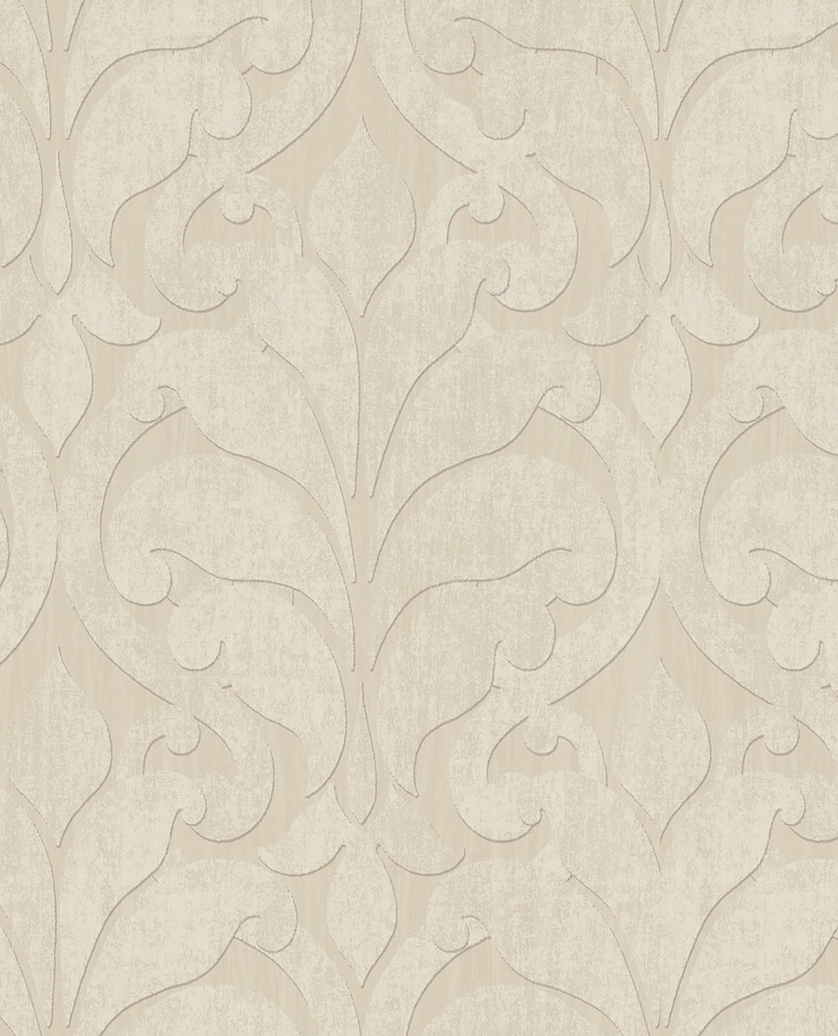 Eijffinger 376000 Vallon Beige Damask Wallpaper
