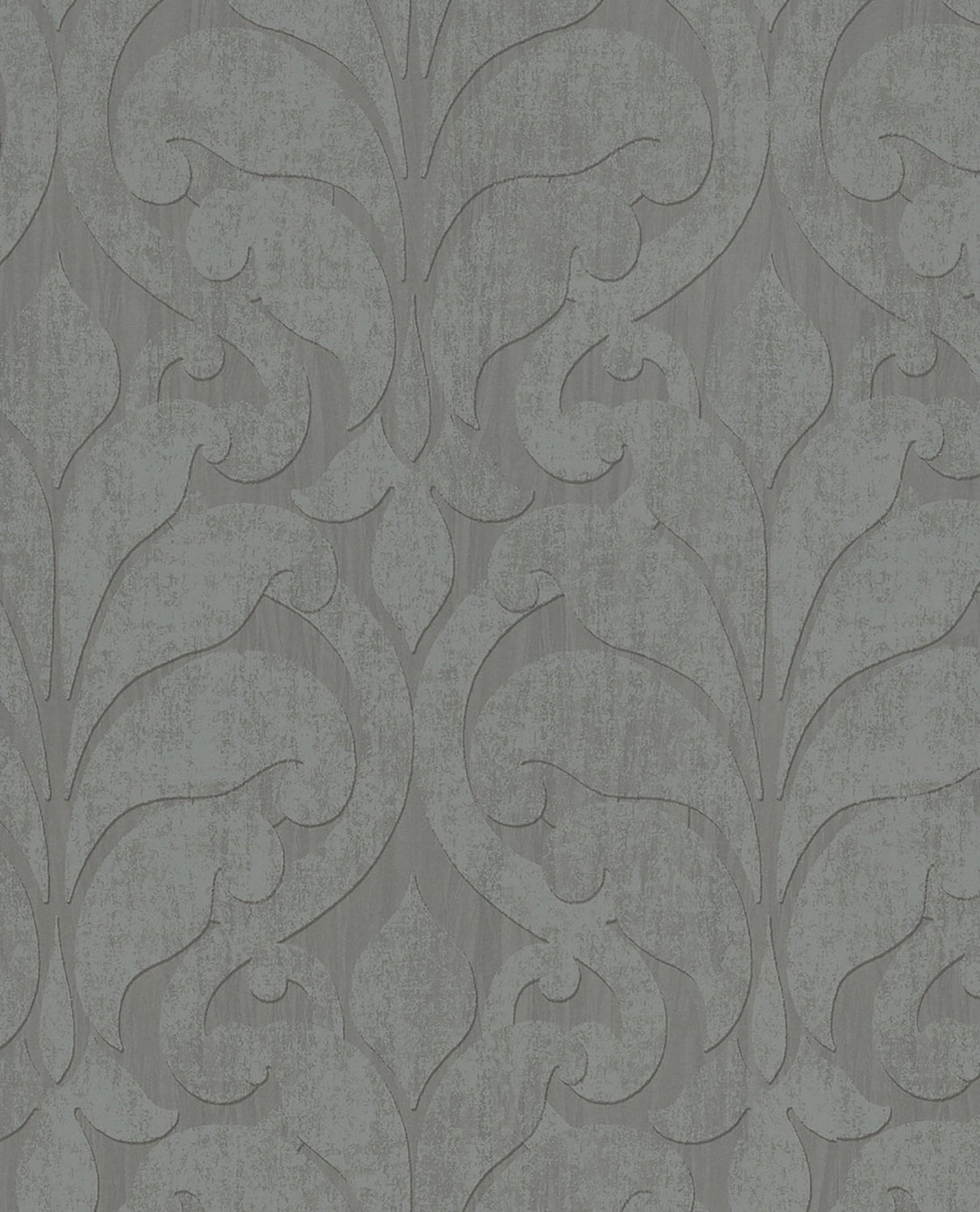Eijffinger 376001 Vallon Grey Damask Wallpaper