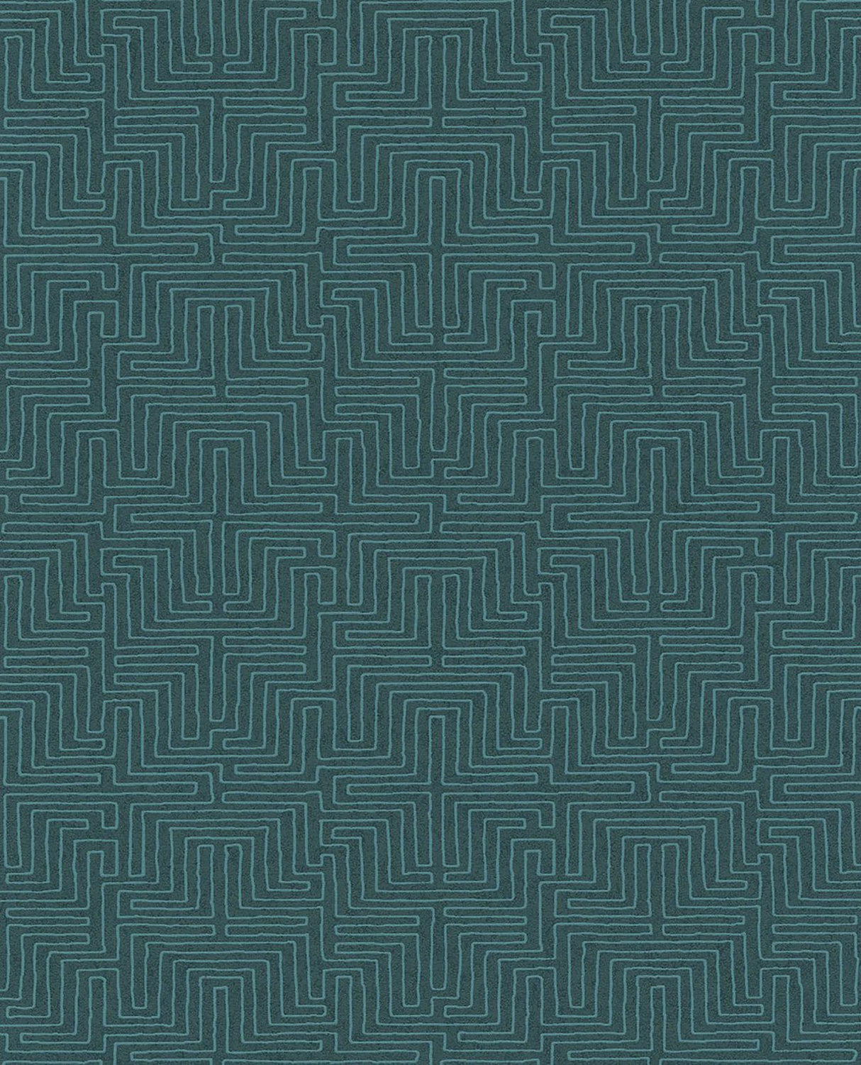Eijffinger 376060 Kairo Teal Geometric Wallpaper