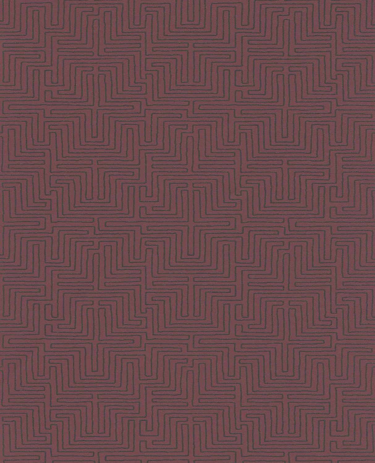 Eijffinger 376061 Kairo Maroon Geometric Wallpaper